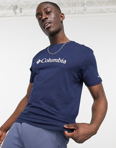 Темно-синяя базовая футболка с логотипом Columbia CSC-Темно-синий
