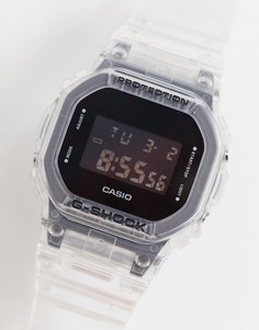 Цифровые часы в стиле унисекс с прозрачным ремешком Casio G-Shock GM-5600SG-9ER-Прозрачный