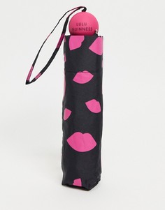Зонт с принтом губ Lulu Guinness-Многоцветный