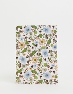 Блокнот с цветочным принтом Monki Signe-Многоцветный