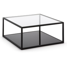 Журнальный столик greenhill (la forma) черный 80x35x80 см.