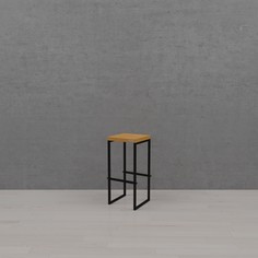 Стул барный лофт (kovka object) черный 340.0x750.0x340.0 см.