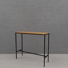 Консоль лофт (kovka object) черный 1000.0x900.0x350.0 см.