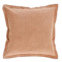 Наволочка для декоративной подушки (la forma) коричневый 60x60 см.