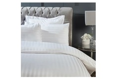 Комплект постельного белья (1,5-спальный) el stripe (elhomme) белый 43x10x32 см.