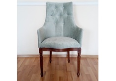 Кресло prestige (kovka object) бирюзовый 54.0x80.0x58.0 см.