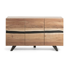 Сервант irvin (la forma) коричневый 148x85x43 см.
