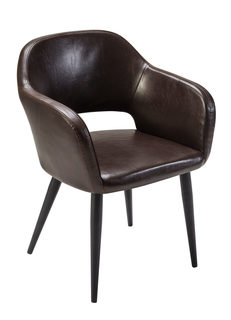 Кресло oscar lux cofi (r-home) коричневый 60x77x59 см.