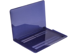 Аксессуар Чехол Gurdini для APPLE MacBook Air 13 Plastic Dark Blue 907483