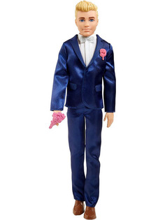 Кукла Mattel Barbie Кен Жених в свадебном костюме GTF36