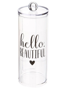 Органайзер для ватных дисков Доляна Hello, Beautiful 4693930