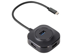 Хаб Vcom USB Type-C - 3xUSB DH307C