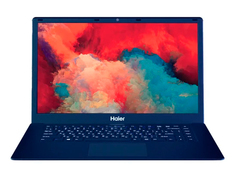Ноутбук Haier U1500SM Blue TD0036481RU (Intel Celeron N4000 1.1 GHz/4096Mb/64Gb eMMC + 128Gb SSD/Intel UHD Graphics/Wi-Fi/Bluetooth/15.6/1920x1080/Windows 10)