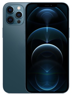 Сотовый телефон APPLE iPhone 12 Pro Max 256Gb Pacific Blue MGDF3RU/A Выгодный набор для Selfie + серт. 200Р!!!