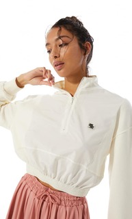 Stradivarius Комбинированная Спортивная Олимпийка Ванильный L