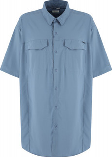 Рубашка с коротким рукавом мужская Columbia Silver Ridge Lite™, Plus Size, размер 60-62