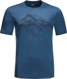 Футболка мужская Jack Wolfskin Crosstrail Graphic, размер 58