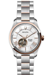 Японские наручные мужские часы Bulova 98A213. Коллекция Automatic