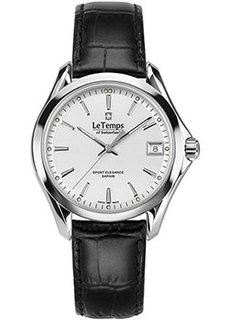 Швейцарские наручные женские часы Le Temps LT1030.01BL01. Коллекция Sport Elegance