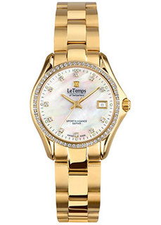 Швейцарские наручные женские часы Le Temps LT1082.85BD01. Коллекция Sport Elegance