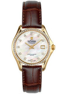 Швейцарские наручные женские часы Le Temps LT1082.85BL62. Коллекция Sport Elegance
