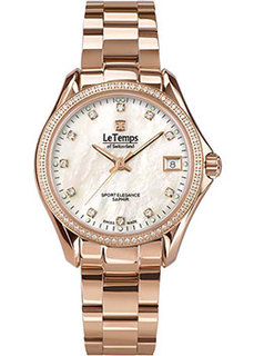 Швейцарские наручные женские часы Le Temps LT1030.55BD02. Коллекция Sport Elegance