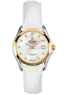 Швейцарские наручные женские часы Le Temps LT1082.68BL64. Коллекция Sport Elegance