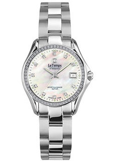Швейцарские наручные женские часы Le Temps LT1082.15BS01. Коллекция Sport Elegance