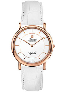 Швейцарские наручные женские часы Le Temps LT1085.53BL54. Коллекция Zafira Slim