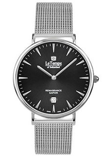 Швейцарские наручные мужские часы Le Temps LT1018.07BS01. Коллекция Renaissance