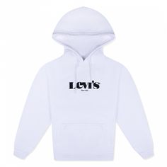 Мужская толстовка T2 Relaxed Graphic Po Mv Logo Po White Levis