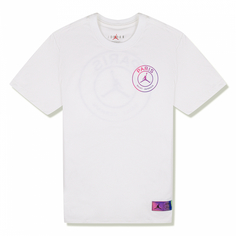Мужская футболка Paris Saint-Germain Logo Short Sleeve Tee Jordan
