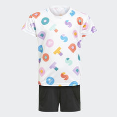 Комплект: футболка и шорты adidas x LEGO® DOTS™