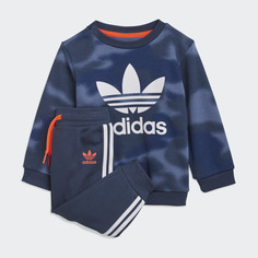 Комплект: свитшот и брюки Camo adidas Originals