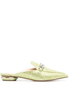 Nicholas Kirkwood мюли Beya на плоской подошве