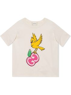 Gucci Kids футболка с принтом