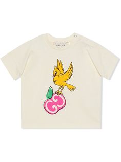 Gucci Kids футболка с принтом