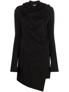 Off-White платье асимметричного кроя