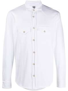 Eleventy рубашка с нагрудным карманом