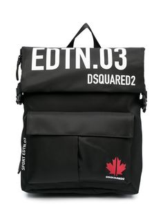 Dsquared2 Kids рюкзак с логотипом и пряжкой