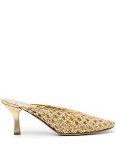 Casadei плетеные мюли