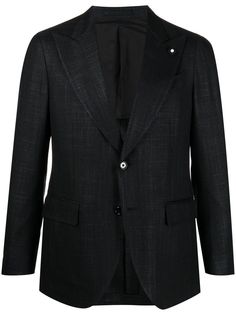 Lardini однобортный пиджак строгого кроя