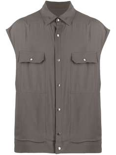 Rick Owens рубашка без рукавов