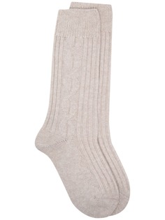 Brunello Cucinelli носки в рубчик