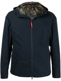 Fay куртка на молнии с капюшоном