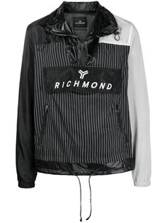 John Richmond куртка с карманами и вставками