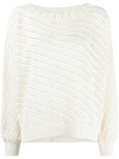 Ermanno Scervino трикотажный топ с рукавами-колокол