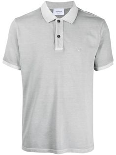 Dondup рубашка поло с короткими рукавами и вышитым логотипом