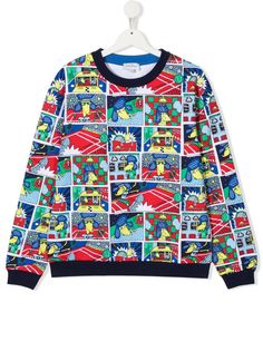 The Marc Jacobs Kids толстовка с графичным принтом