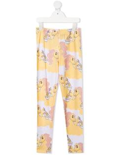 Mini Rodini легинсы с графичным принтом и эластичным поясом